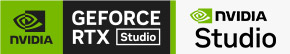 NVIDIA GEFORCE RTX Studio. NVIDIA Studio.