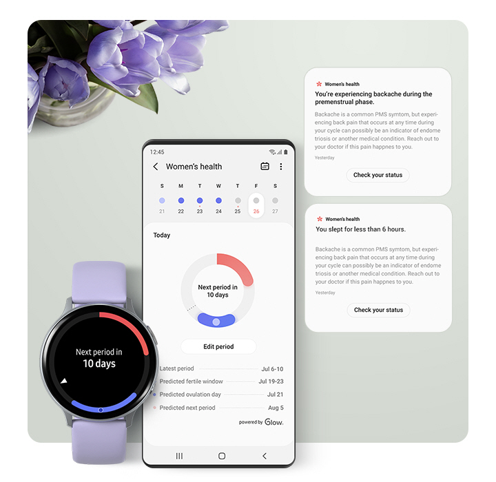 galaxy watch exercise app