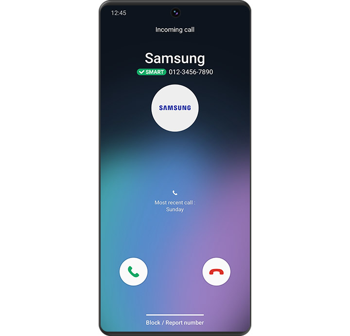 mobile calling screen