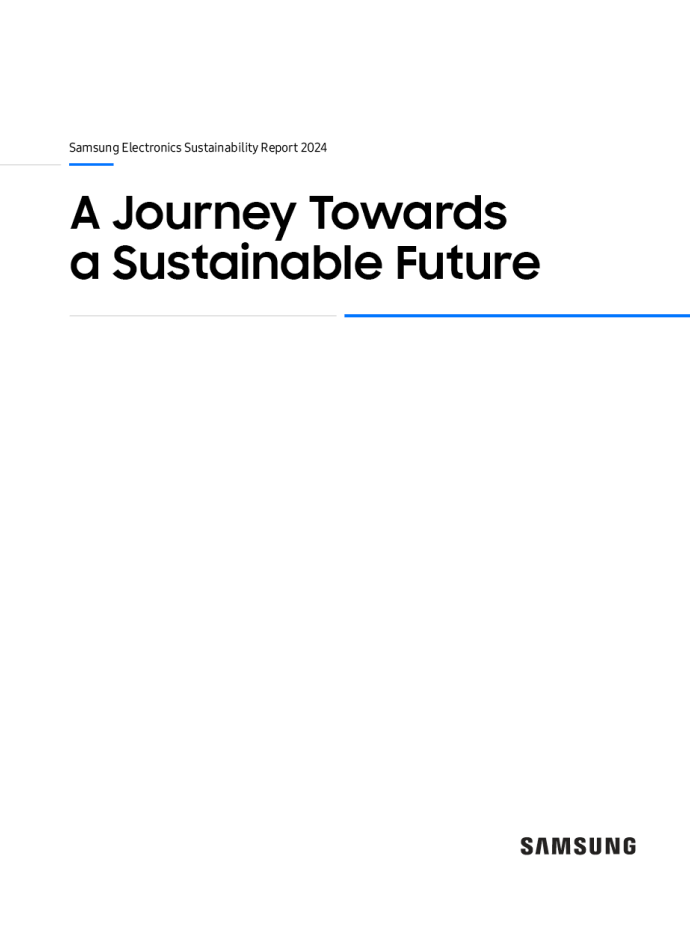 samsung a journey towards a sustainable future 2024
