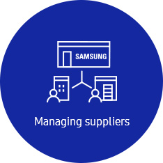 An icon for managing suppliers